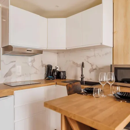 Cozy Studio- Mouffetard Jardin Du Luxembourg- Mobility Lease בית נופש פריז